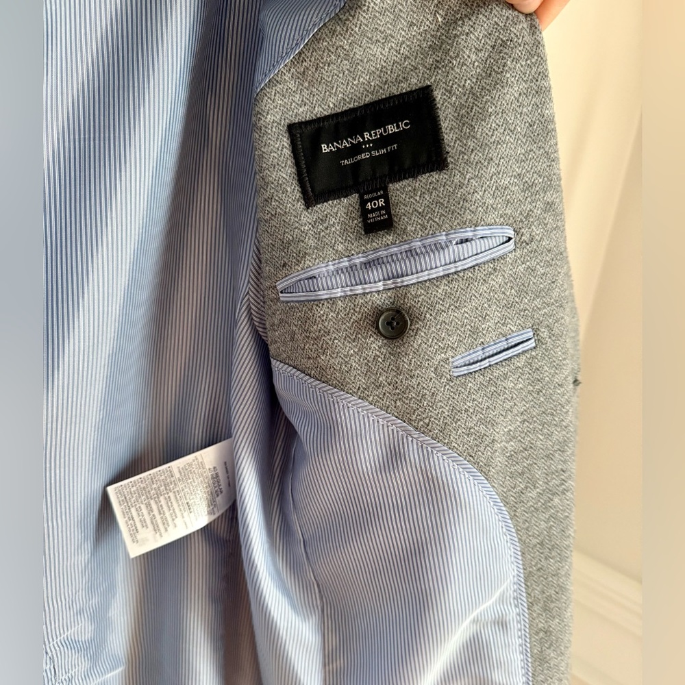 Banana Republic Tailored Slim Fit Blazer - Picture 8 of 16